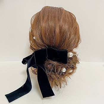 11/17❁︎memi様❁︎成人式 髪飾り ヘッドドレス ベロアリボン 11/17❁︎memi様❁︎成人式 髪飾り ヘッドドレス ベロアリボン